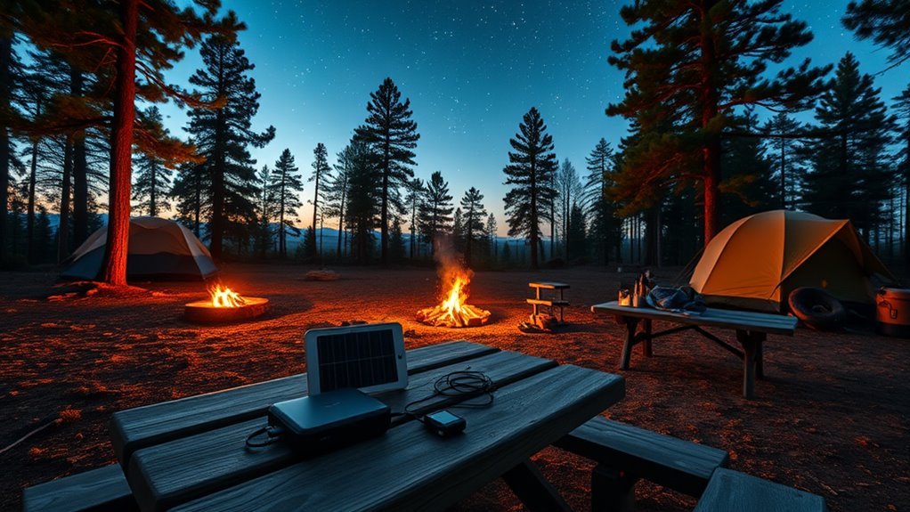 portable solar chargers camping guide